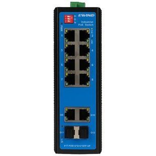 Ewind EW-PIS1712-8FE PoE Комутатор 12 портів некерований FRT-13325 фото