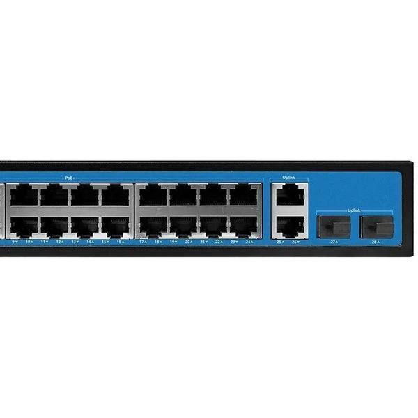 Ewind EW-ES2028CF-AP PoE Комутатор 24 порти некерований FRT-49635 фото