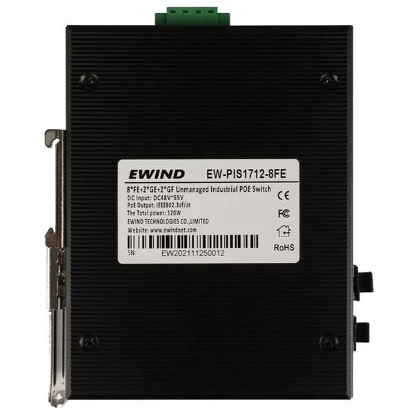 Ewind EW-PIS1712-8FE PoE Комутатор 12 портів некерований FRT-13325 фото