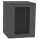 IPCOM 15U 600x600 Шафа телекомунікаційна двері перф(чорна) FRT-62952 фото 1