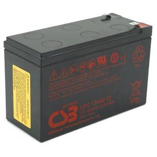 CSB UPS12460F2 9А&bull;ч 12В Свинцево-кислотна акумуляторна батарея FRT-21202 фото