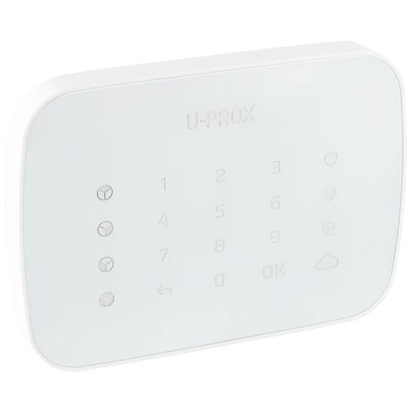 U-Prox Keypad G4 White Бездротова сенсорна клавіатура для чотирьох груп FRT-71504 фото