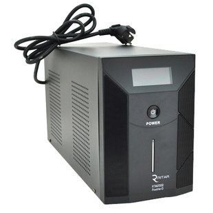 Ritar RTM2000 (1200W) Proxima-D LCD, AVR, 2st, 3xSCHUKO socket, 4x12V7,5Ah Джерела безперебійного живлення FRT-93559 фото