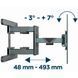 Gembird WM-80ST-01 40-80" 50 кг Кронштейн для телевізора FRT-15925 фото 3