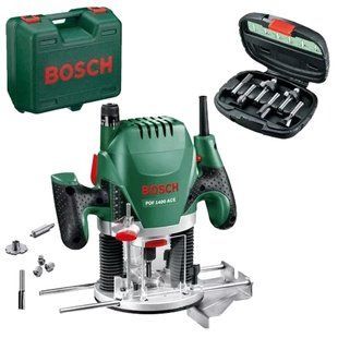 Bosch POF 1400 ACE Фрезер + набір фрез FRT-12670 фото