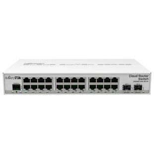 MikroTik 326-24G-2S+IN (CRS326-24G-2S+IN) Комутатор 24 порти керований FRT-55605 фото