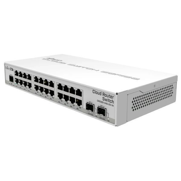 MikroTik 326-24G-2S+IN (CRS326-24G-2S+IN) Комутатор 24 порти керований FRT-55605 фото