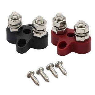 Victron Energy Dual Terminal Stud M8-linked set (1 red/1 black) Подвійний набір клем M8 FRT-90967 фото