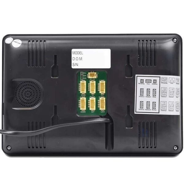 BCOM BD-780FHD Black Відеодомофон FRT-52395 фото