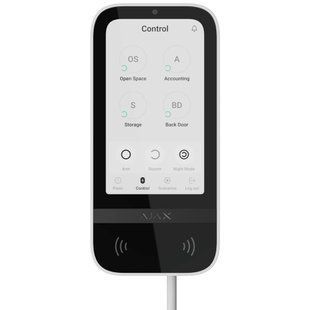 Superior KeyPad TouchScreen Fibra Дротова клавіатура з сенсорним екраном (Білий) FRT-00265 фото