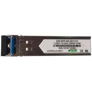 Ewind EW-SFP-GE-SD1310 155M, Single-mode Dual Fiber, 1310nm, 20km, LC connector Модуль SFP FRT-43146 фото