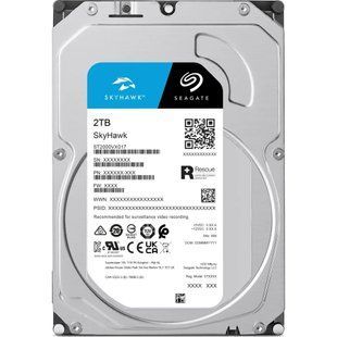 Seagate SkyHawk ST2000VX017 2Тб Жорсткий диск внутрішній FRT-00167 фото