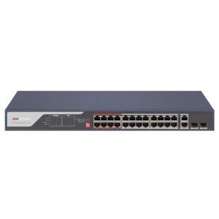 Hikvision DS-3E0326P-E(C) PoE Комутатор 24 порти некерований FRT-41890 фото
