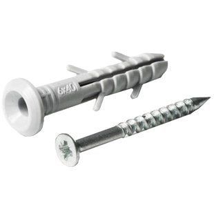 APRO SMTG-60060-C Дюбель-цвях&nbsp;швидкого&nbsp;монтажу&nbsp;поліетиленовий&nbsp;гриб&nbsp;6х60&nbsp;(пач.&nbsp;100&nbsp;шт.) FRT-43805 фото