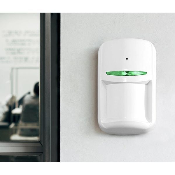 U-Prox PIR Combi White Бездротовий комбінований сповіщувач руху та розбиття скла з імунітетом до тварин FRT-86650 фото