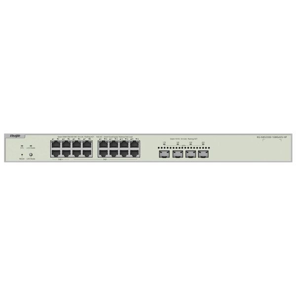 Ruijie RG-NBS3300-16MG4XS-HP PoE Комутатор 16 портів керований FRT-15186 фото