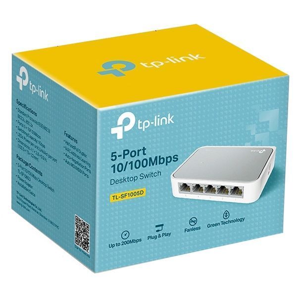 TP-Link TL-SF1005D Комутатор 5 портів некерований FRT-90802 фото