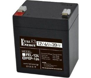 Full Energy FEP-124 4А&bull;ч 12В Свинцево-кислотна акумуляторна батарея FRT-26360 фото