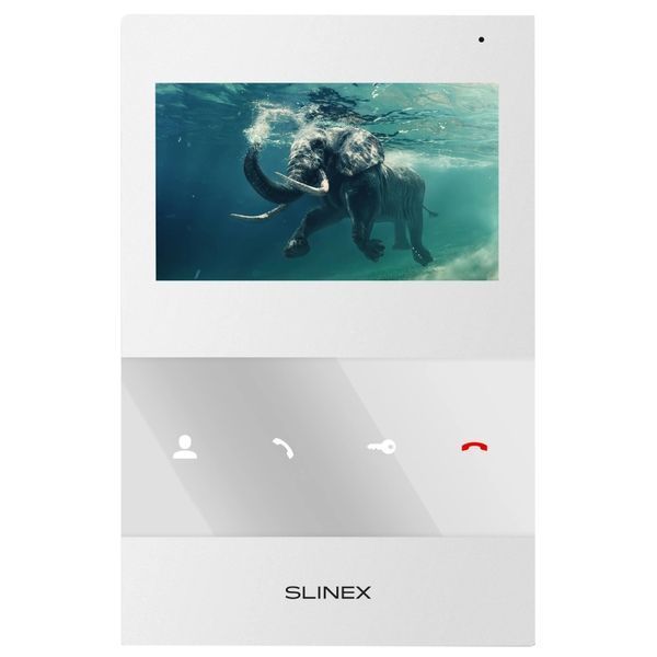 Slinex ML-16HD(Black)+SQ-04M(White) Комплект&nbsp;відеодомофону FRT-91751 фото