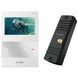Slinex ML-16HD(Black)+SQ-04M(White) Комплект&nbsp;відеодомофону FRT-91751 фото 1