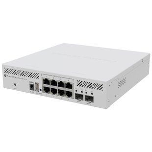 MikroTik CRS310-8G+2S+IN Комутатор 8 портів керований FRT-32176 фото
