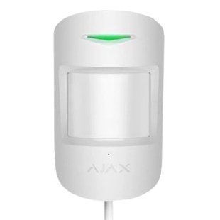 Дротовий сповіщувач руху та розбиття скла Ajax Superior CombiProtect white Fibra FRT-00183 фото