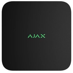 Ajax NVR DC (8ch) black Відеореєстратор FRT-97640 фото