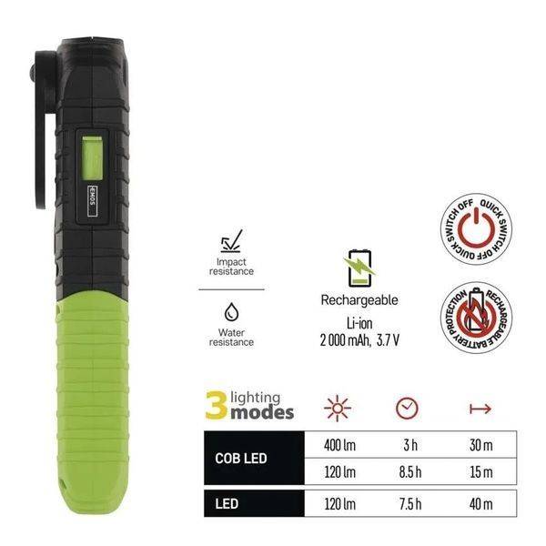 EMOS P4531 5W 400Lm Li-Ion Лiхтар LED FRT-90300 фото