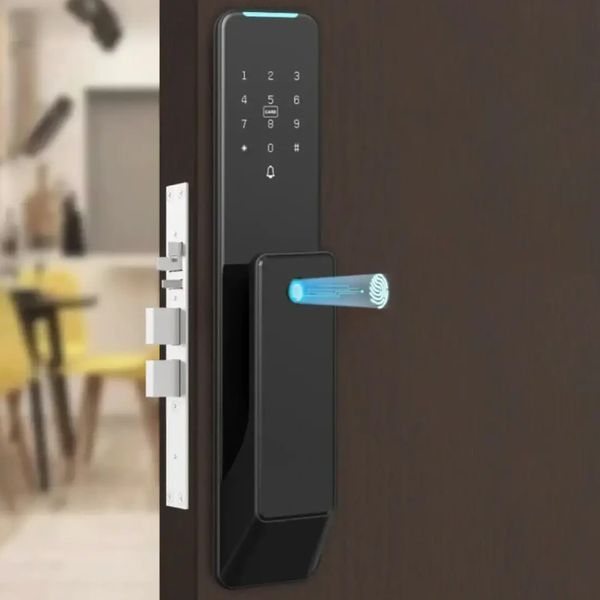 SEVEN LOCK SL-7775BF black Біометричний замок FRT-52523 фото