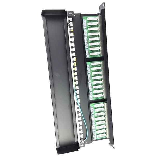 24 порта 1U 19" модульная (без модулей) STP патч-панель EServer FRT-90215 фото
