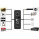 Neolight MEZZO Hybrid + SOLO IPW Graphite с уголком, PoE адаптер для вызовной панели Комплект відеодомофону FRT-83521 фото 5