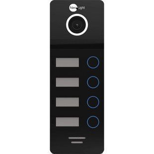 NeoLight NeoLight MEGA/4 Black Виклична панель FRT-52963 фото