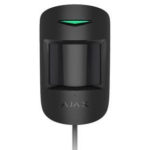 Дротовий сповіщувач руху та розбиття скла Ajax Superior CombiProtect black Fibra FRT-00184 фото