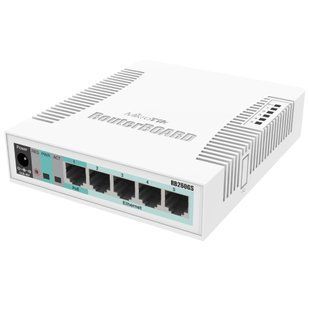 MikroTik RB260GS (CSS106-5G-1S) Комутатор 5 портів керований FRT-27971 фото