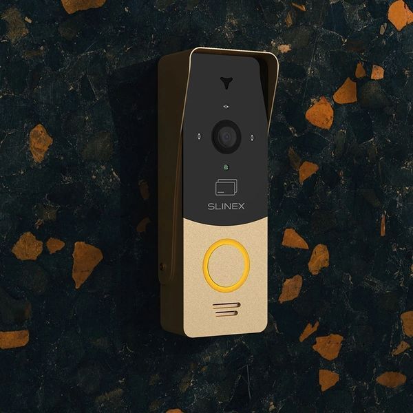 ML-20CRHD (black/gold) IP65 Виклична панель Slinex FRT-49645 фото