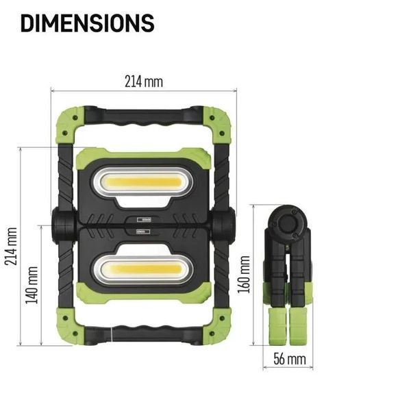 EMOS P4536 20W 2000Lm Li-Ion Лiхтар LED FRT-83556 фото