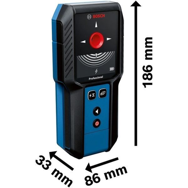 Bosch GMS 120-27 Детектор прихованої проводки FRT-98895 фото