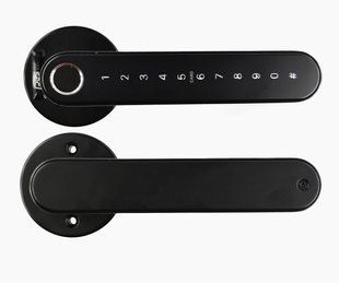 PES Hand black розумний біометричний замок для дверей FRT-76018 фото