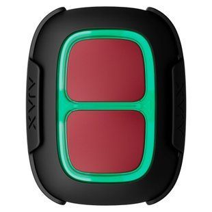 Тривожна кнопка Ajax Superior DoubleButton G3 Jeweller black FRT-00219 фото