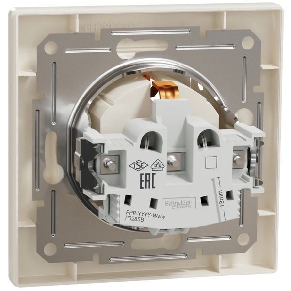 Schneider Electric Asfora EPH3100123 Розетка із кришкою, із заземленням FRT-64795 фото