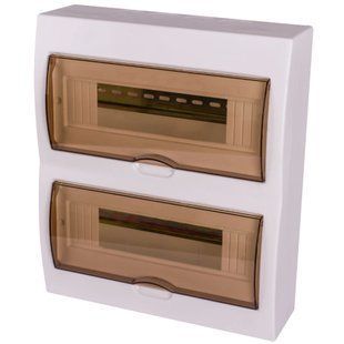 Enext e.plbox.stand.n.24k Корпус пластиковий 24-модульний навісний FRT-77470 фото