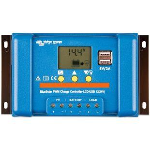 Victron Energy BlueSolar PWM-LCD&USB 48-30 Контролер заряду FRT-84974 фото