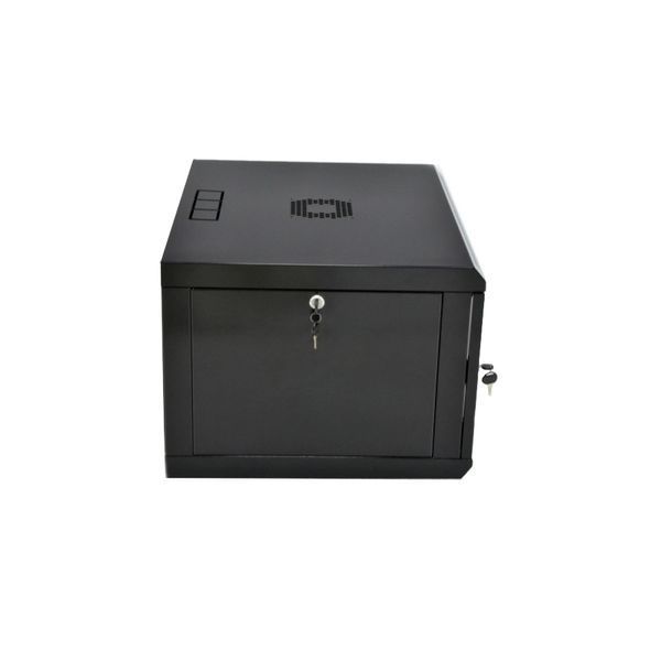 6U Шафа 19" , 600x500x373мм (Ш*Г*В), економ, акрилове скло, чорна FRT-95841 фото