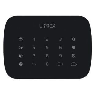 U-Prox Keypad G4 Black Бездротова сенсорна клавіатура для чотирьох груп FRT-52919 фото