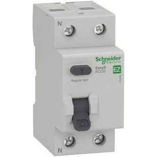 Schneider Electric EZ9R34225 2р 25А 30мА AC Диференційний вимикач FRT-84311 фото