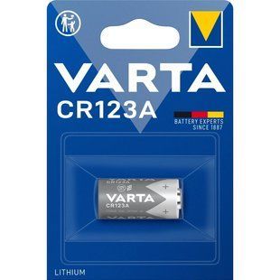 CR123A VARTA BLI 1 LITHIUM Батарейка FRT-68164 фото
