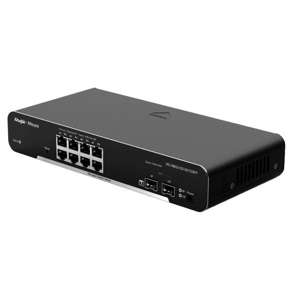 Ruijie RG-NBS3100-8GT2SFP L2 Комутатор 8 портів керований FRT-54427 фото