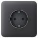 Ajax SoloCover (basic) [type F] Black Фронтальна панель FRT-40559 фото