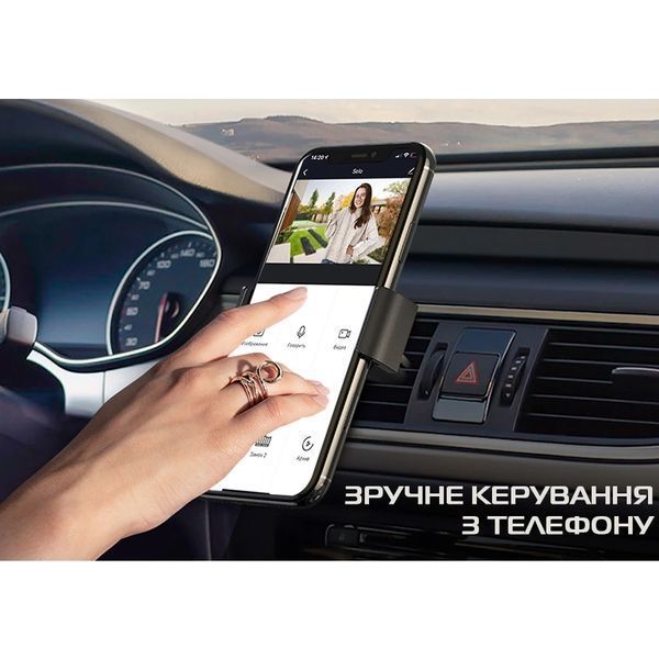Neolight ALPHA Hybrid Black + PRIME FHD Black з кутком Комплект відеодомофону FRT-94875 фото