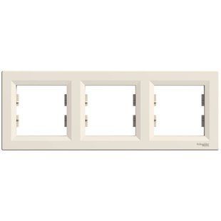 Schneider Electric Asfora EPH5800323 РАМКА ТРИМІСНА, ГОРИЗОНТАЛЬНА FRT-23892 фото